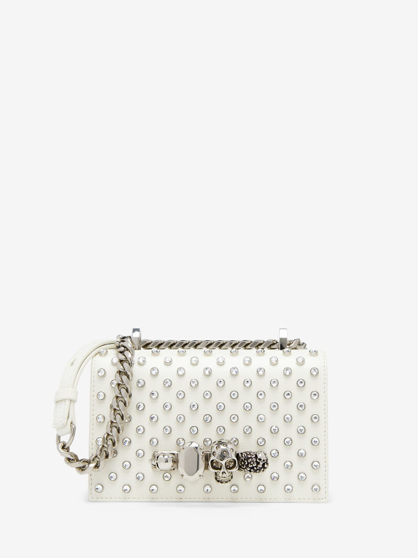 ALEXANDER MCQUEEN - Mini Jewelled Satchel - Item 65313414C308500
